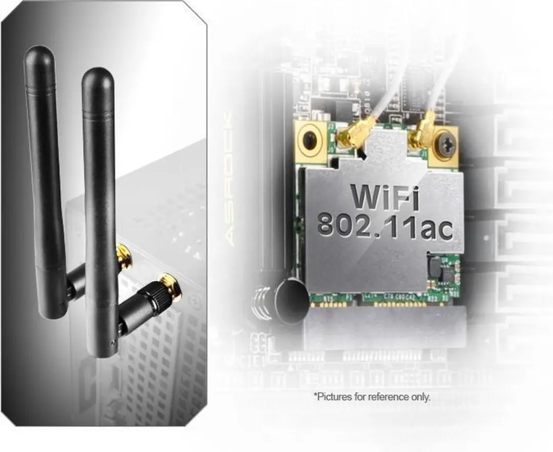 ASRock DeskMini WiFi Kit 90-BXG2T0-A0XCR7Z