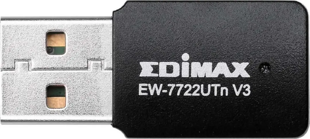 Edimax EW-7722UTn V3 Wi-Fi Dongle 300Mbps - Zwart