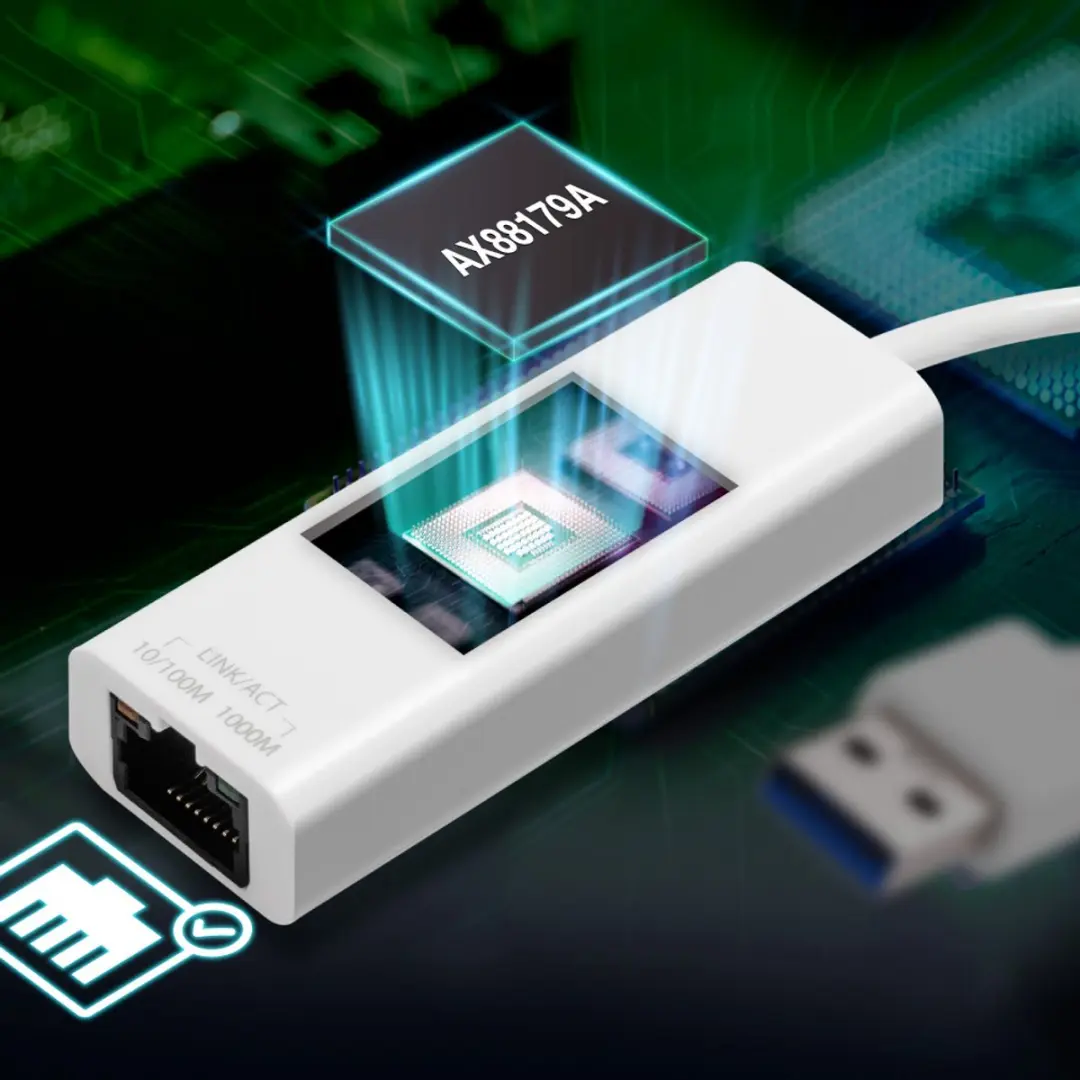 Edimax EU-4306 V2 Netwerkadapter 1 Gbit/s USB-A 3.2 Gen 1