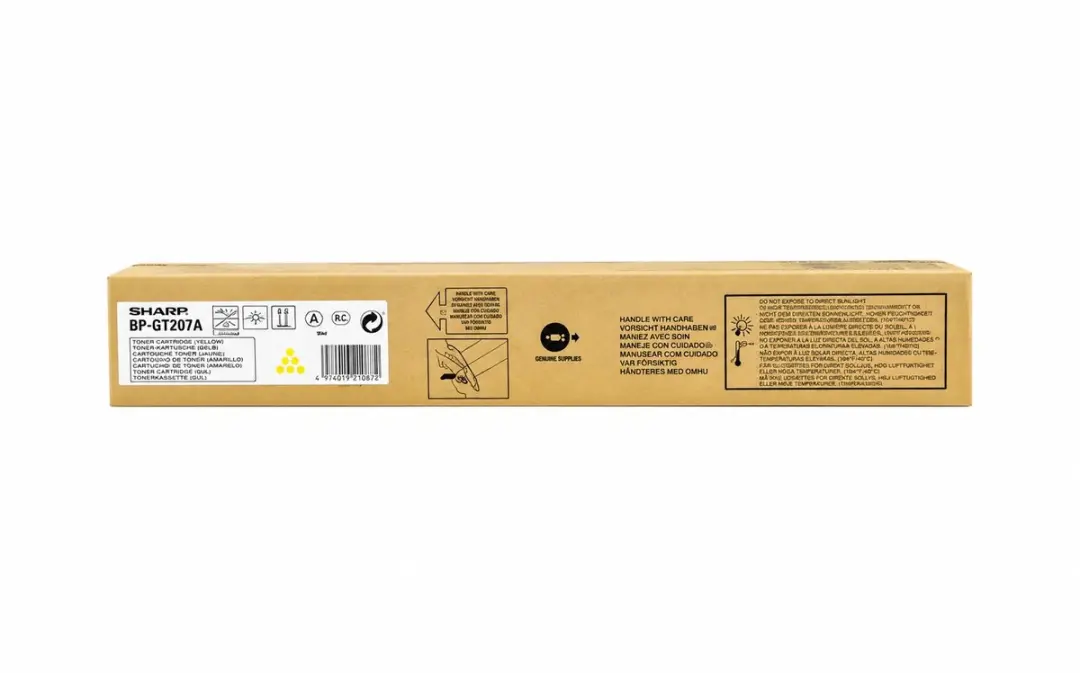 Sharp BP-GT20YA Tonercartridge Geel - 10.000 pagina's