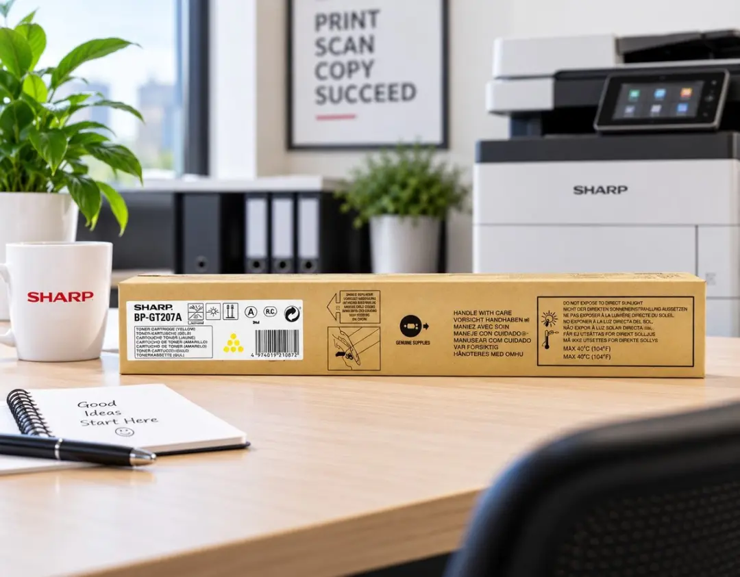 Sharp BP-GT20YA Tonercartridge Geel