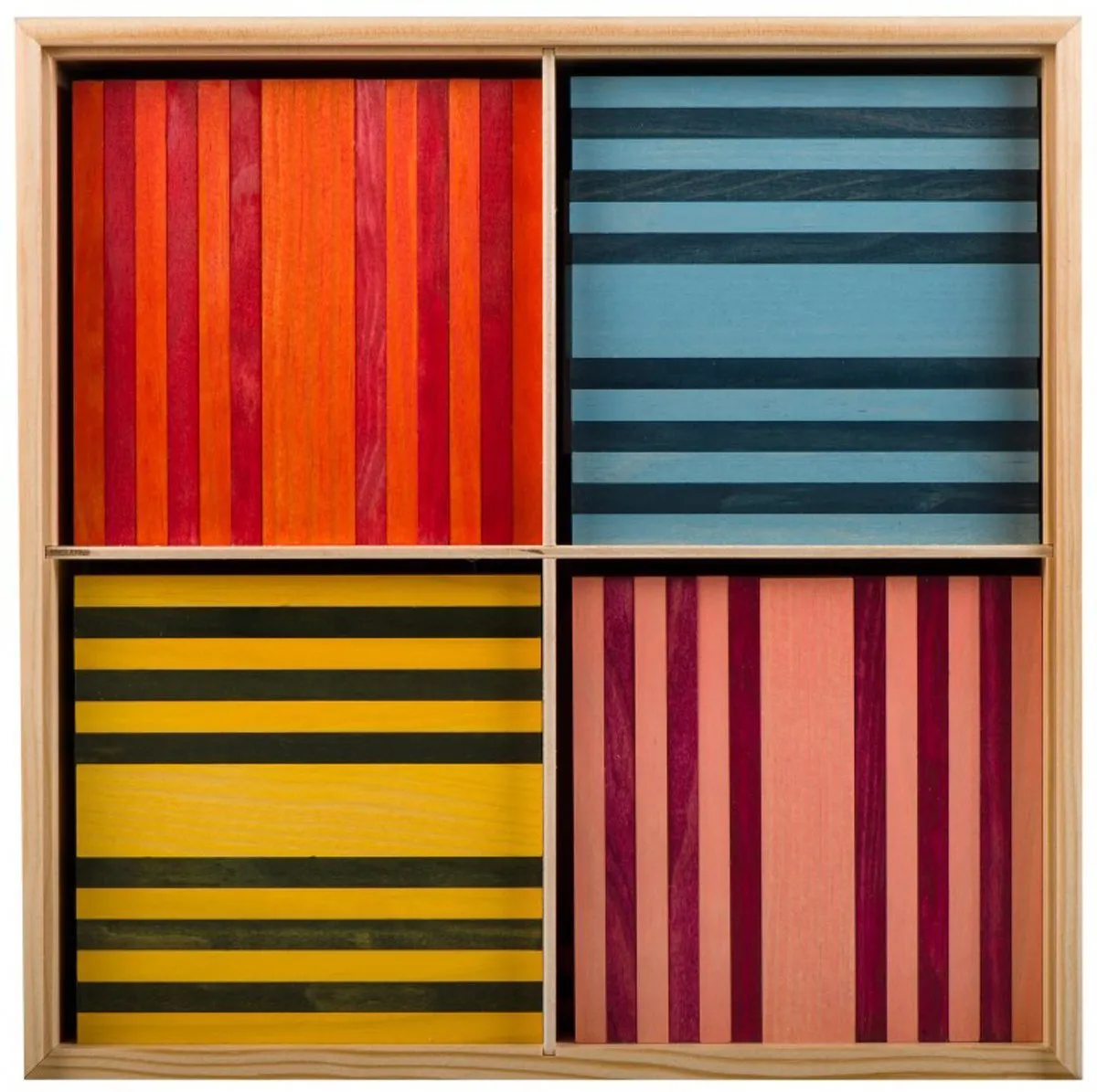 KAPLA Kleur Constructiespeelgoed 100 Plankjes - 8 Kleuren - afbeelding 6 van 6
