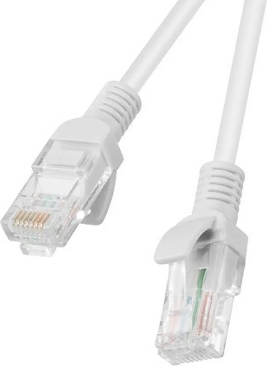 Lanberg Patchcord Utp Voor Switch, Router, Modem, Netwerkkabel 20M Cat5E Grijs
