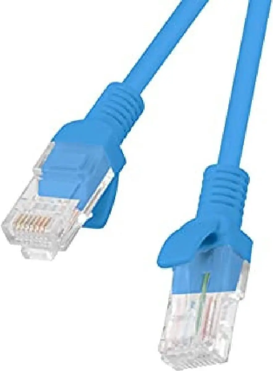 Lanberg Utp-Kabel Cat.5E 10M Blauw Voor Het Verzenden Van Gegevens Via Ethernet-