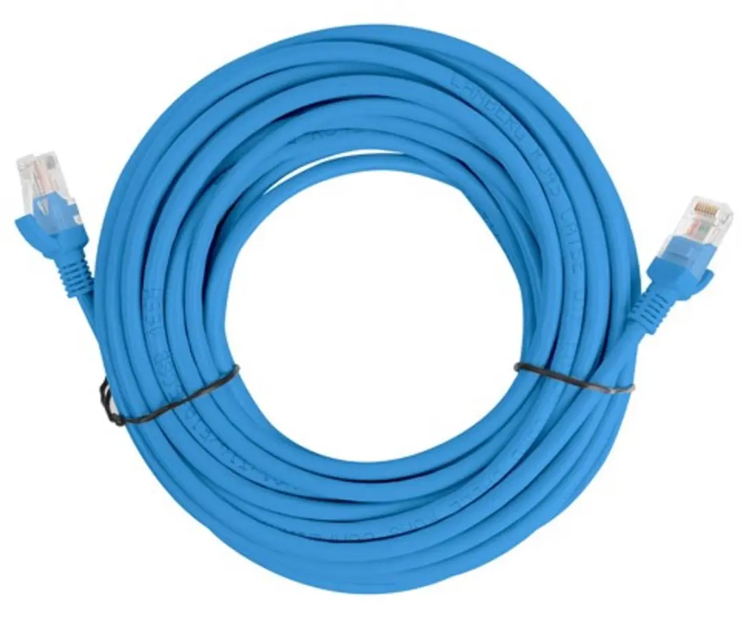 Lanberg Patchcord UTP Cat.5E 15m - Blauw - afbeelding 5 van 6