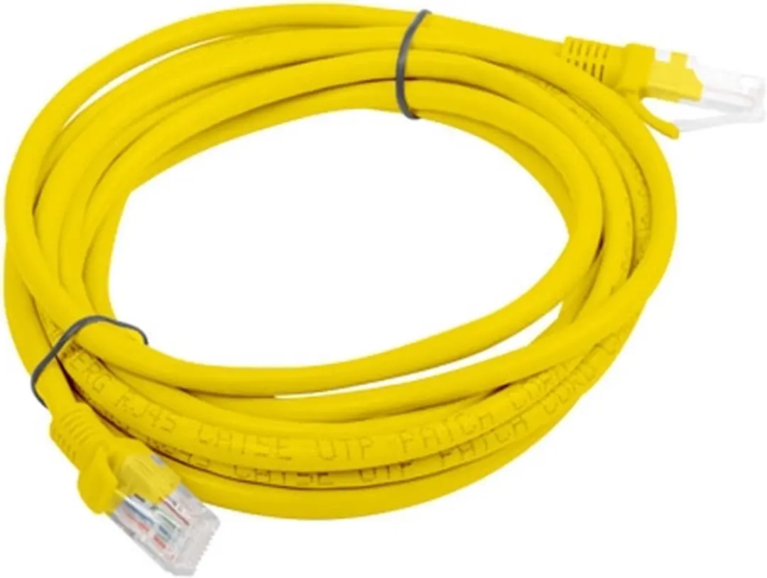 Lanberg Patchkabel UTP Cat.5e 3m - Geel - afbeelding 4 van 6