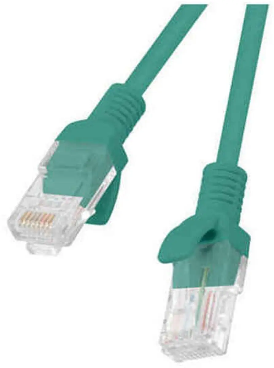 Lanberg Patchcord Utp Cat.5E 0,5M Groen Voor Het Aansluiten Van Computers En Rou