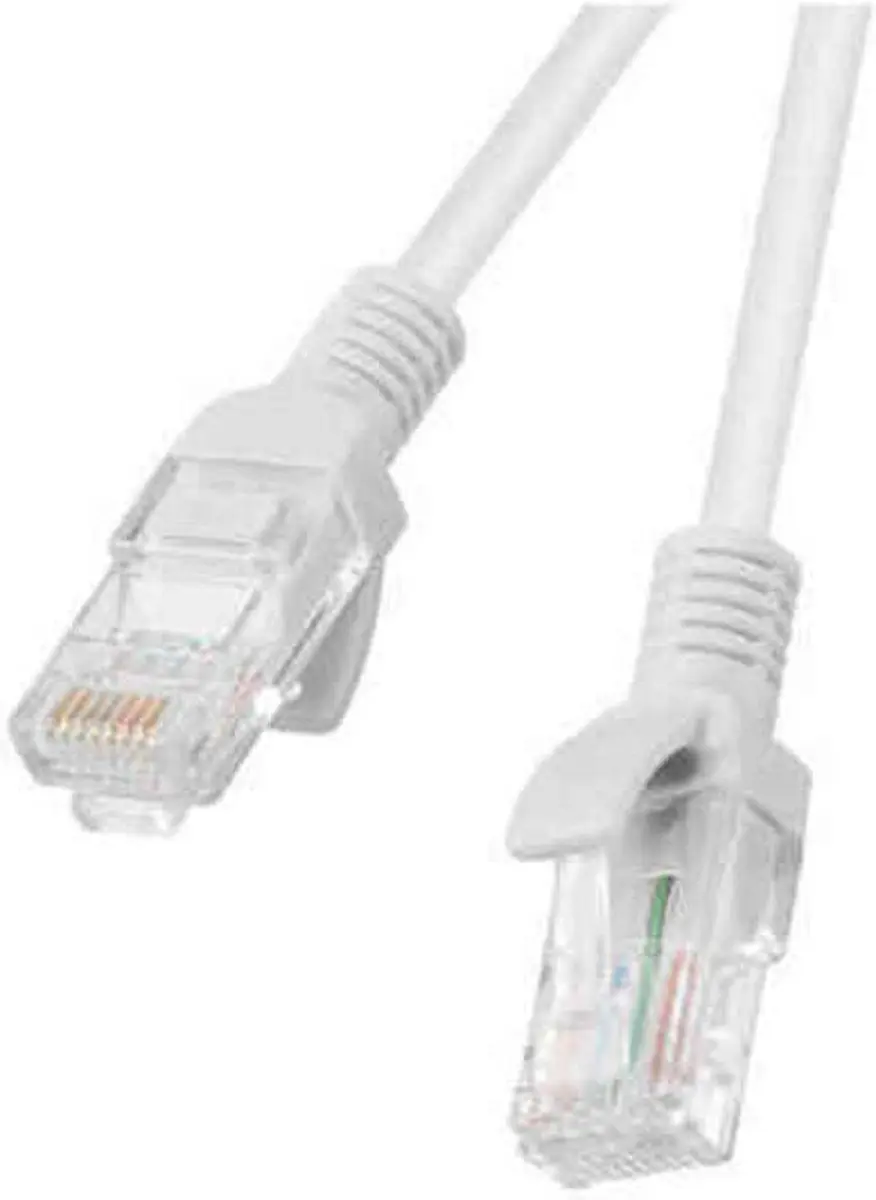 Lanberg Cat.6 UTP Ethernet-kabel 0,5m - Grijs