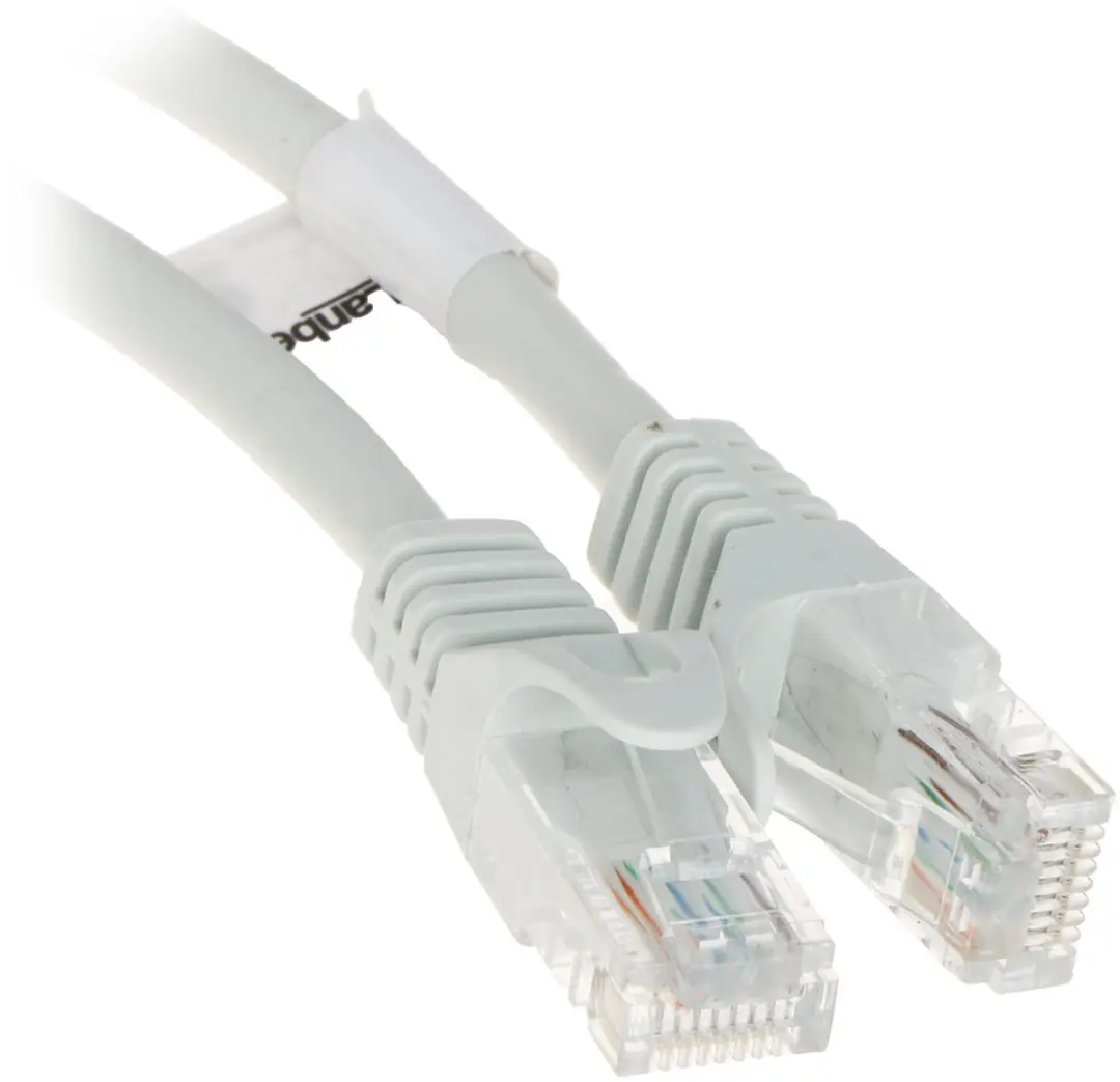 Lanberg Cat.6 UTP Ethernet-kabel 0,5m - Grijs