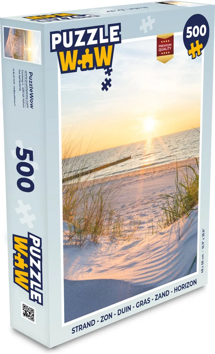 PuzzleWow Legpuzzel 500 Stuks