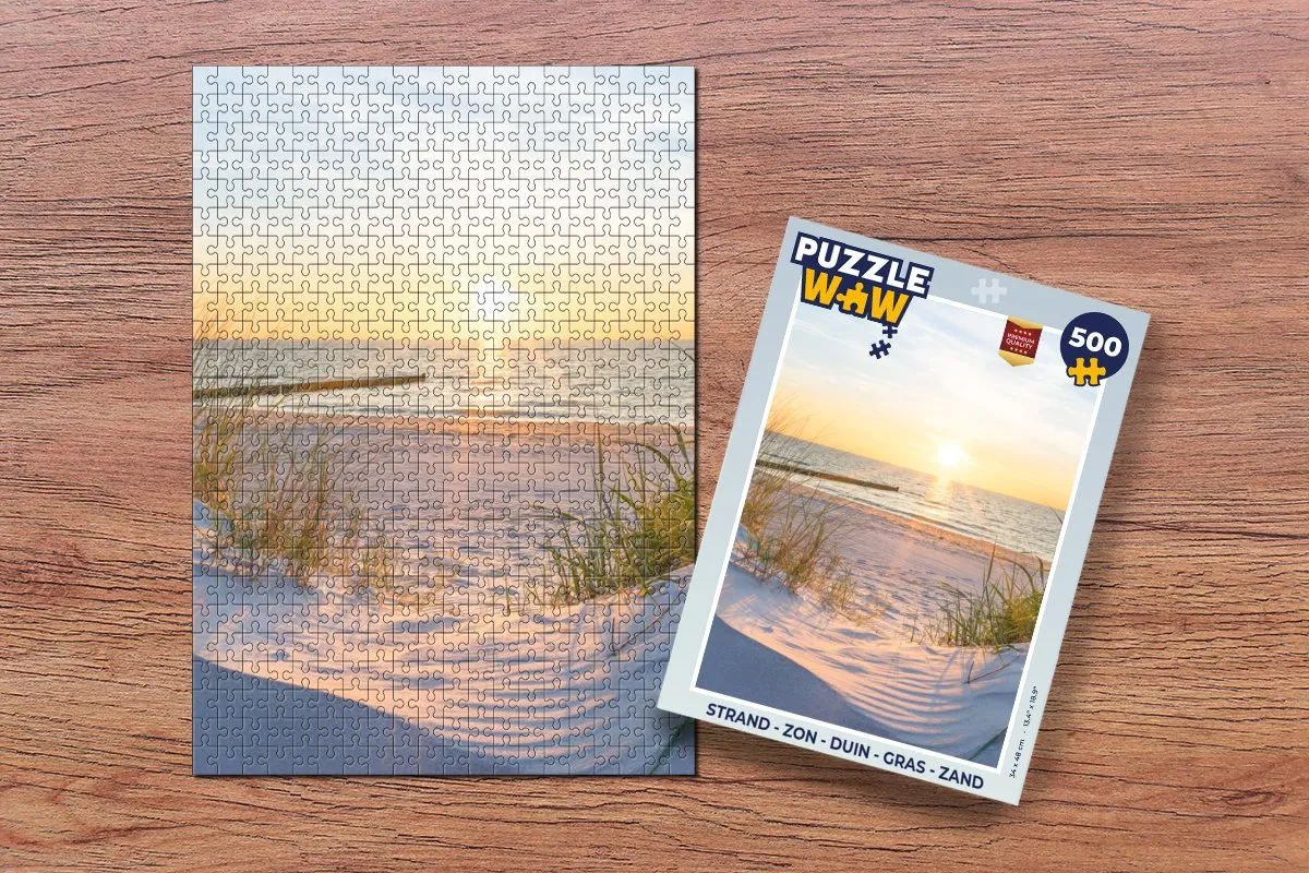 PuzzleWow Legpuzzel 500 Stuks - Multicolor
