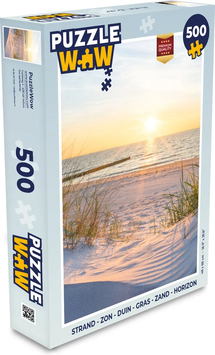 PuzzleWow Legpuzzel 500 Stuks - Multicolor
