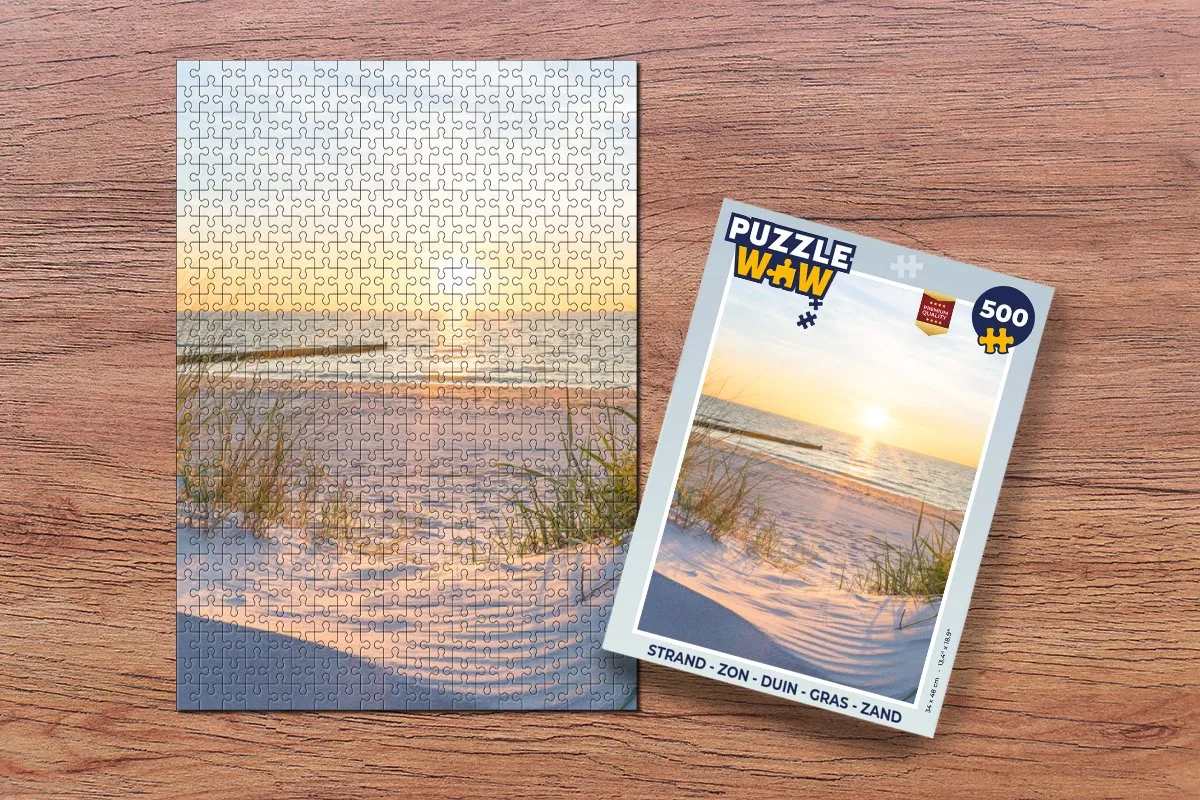 PuzzleWow Legpuzzel 500 Stuks - Multicolor