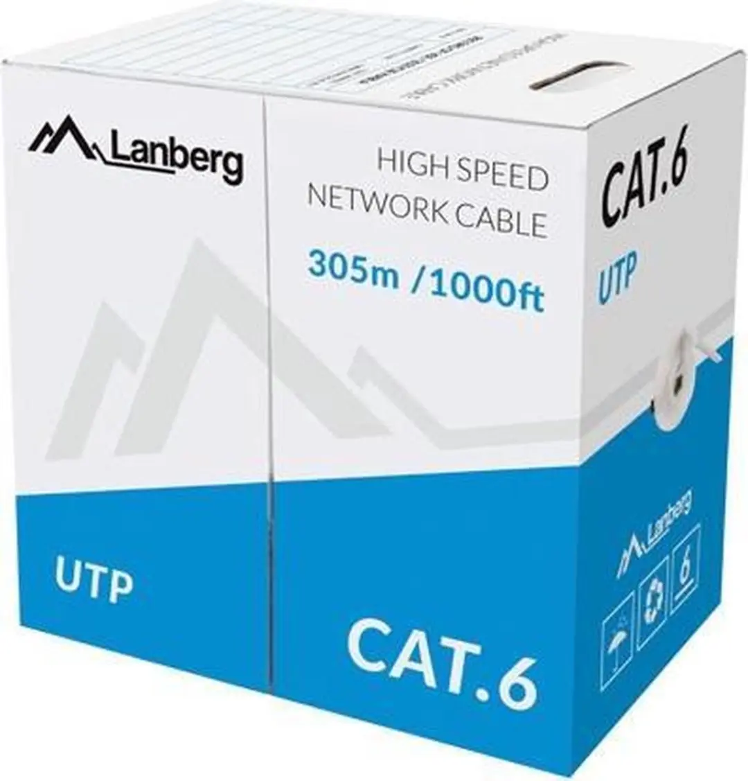 Lanberg Patchcord Utp-Kabel Voor Netwerk 1Gb S 305M Cca Precisiekabel