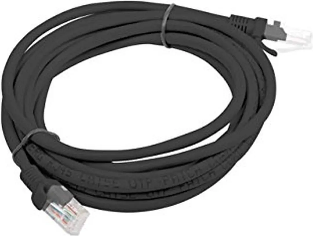 Lanberg Cat5e Ethernetkabel PCU5-10CC-0300-BK - 3m - Zwart - afbeelding 2 van 4