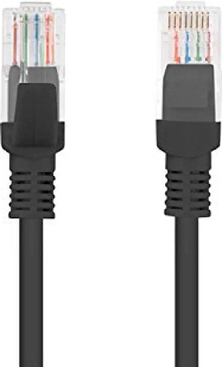 Lanberg Cat5e Ethernetkabel PCU5-10CC-0300-BK - 3m - Zwart - afbeelding 4 van 4