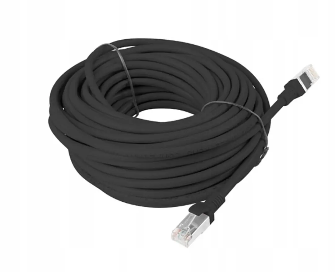 Lanberg Patchcord UTP Cat.5E 15m - Zwart - afbeelding 2 van 3