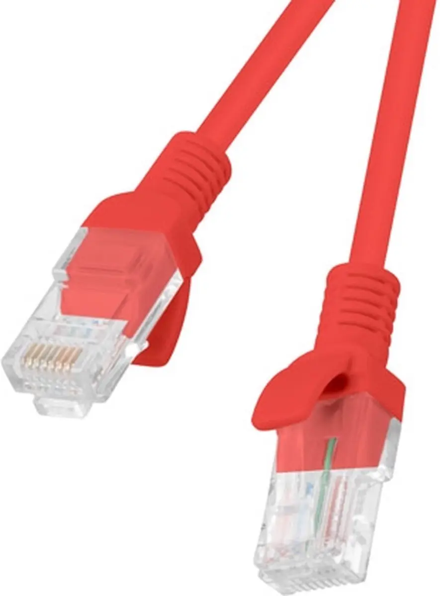 Lanberg Patchcord Utp-Kabel Voor Switch, Router, Modem, Snelle Verbinding 0-25M