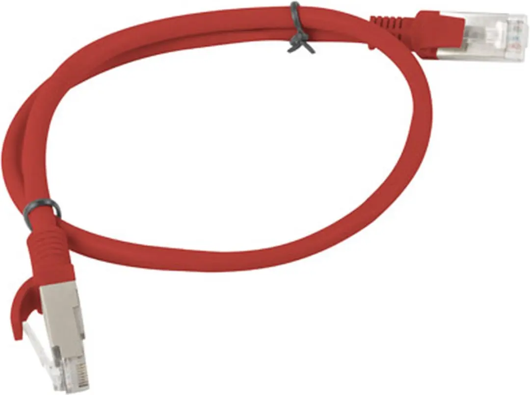 Lanberg Patchkabel PCU5-10CC-0050-R 0.5m Cat5e Rood - afbeelding 2 van 3