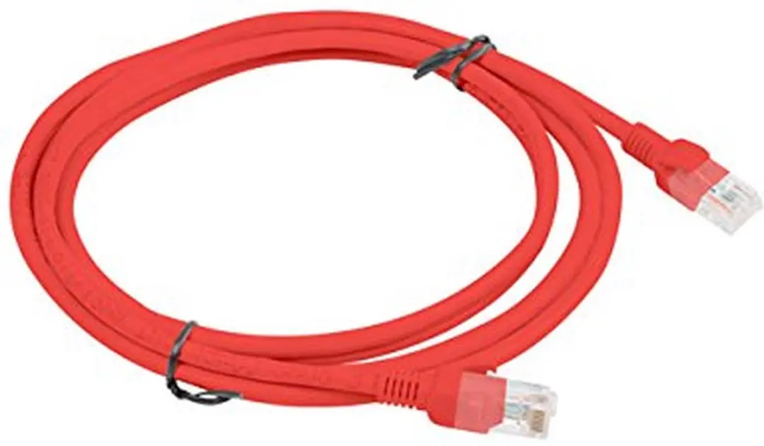 Lanberg PCU5-10CC-0200-R Cat5e Kabel 0.2m - afbeelding 2 van 4