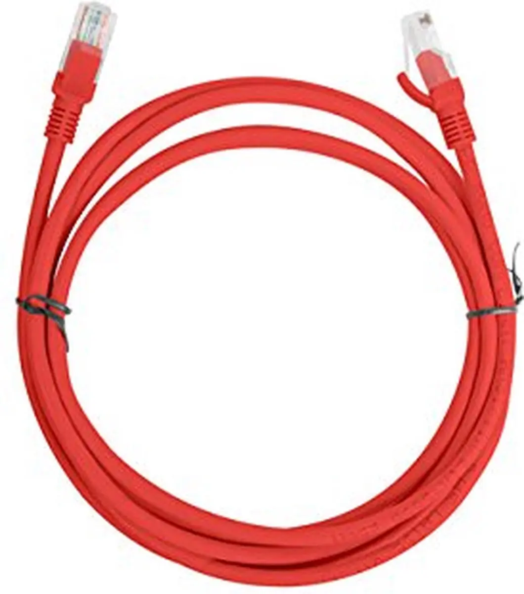 Lanberg PCU5-10CC-0200-R Cat5e Kabel 0.2m - afbeelding 3 van 4