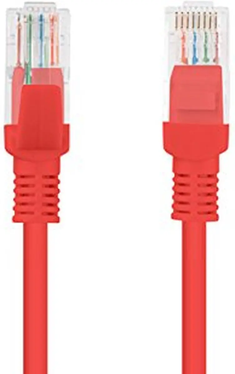 Lanberg PCU5-10CC-0200-R Cat5e Kabel 0.2m - afbeelding 4 van 4
