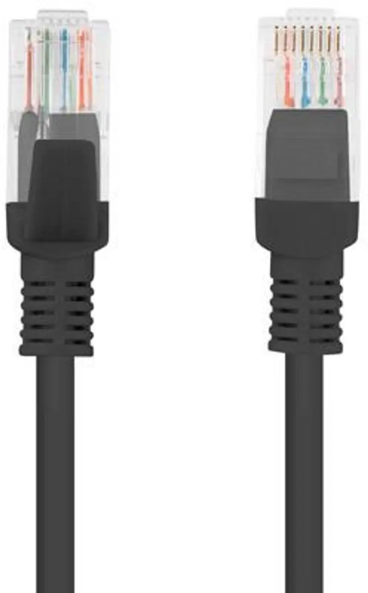 Lanberg UTP Patchkabel Cat6 3m - Zwart - afbeelding 3 van 6