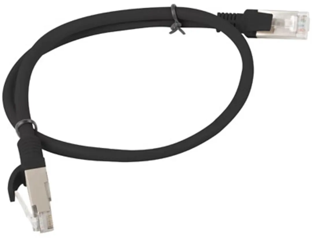 Lanberg Patchkabel Cat.6 PCU6-10CC-0.50-BK - 0,5m - Zwart - afbeelding 2 van 6