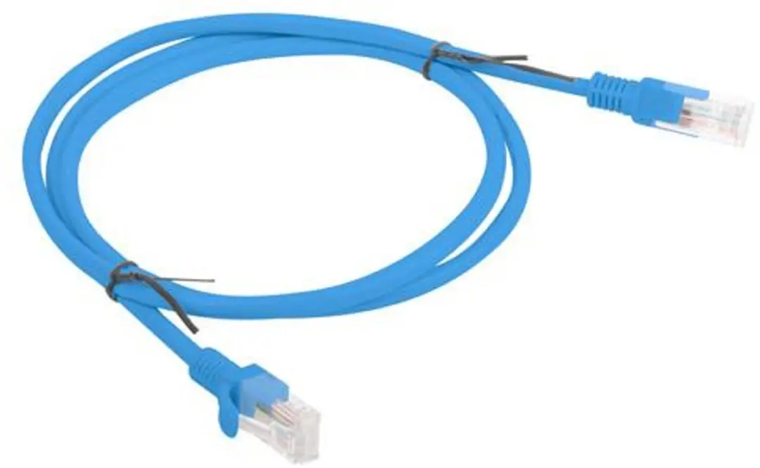 Lanberg Patchkabel UTP Kat.6 0,25m - Blauw - afbeelding 2 van 6