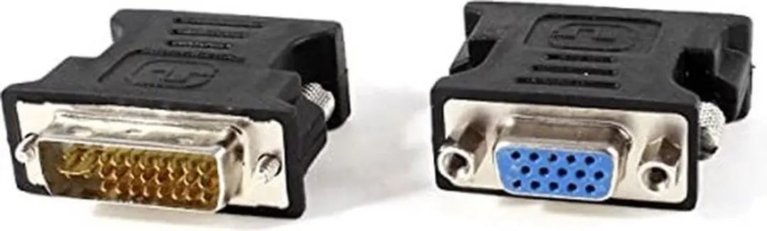 Lanberg DVI-I naar VGA Adapter 24+5 pin - Zwart - afbeelding 4 van 4