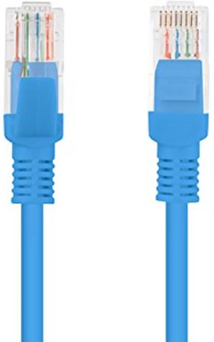 Lanberg Patchcord UTP Cat6 3M - Blauw - afbeelding 4 van 5
