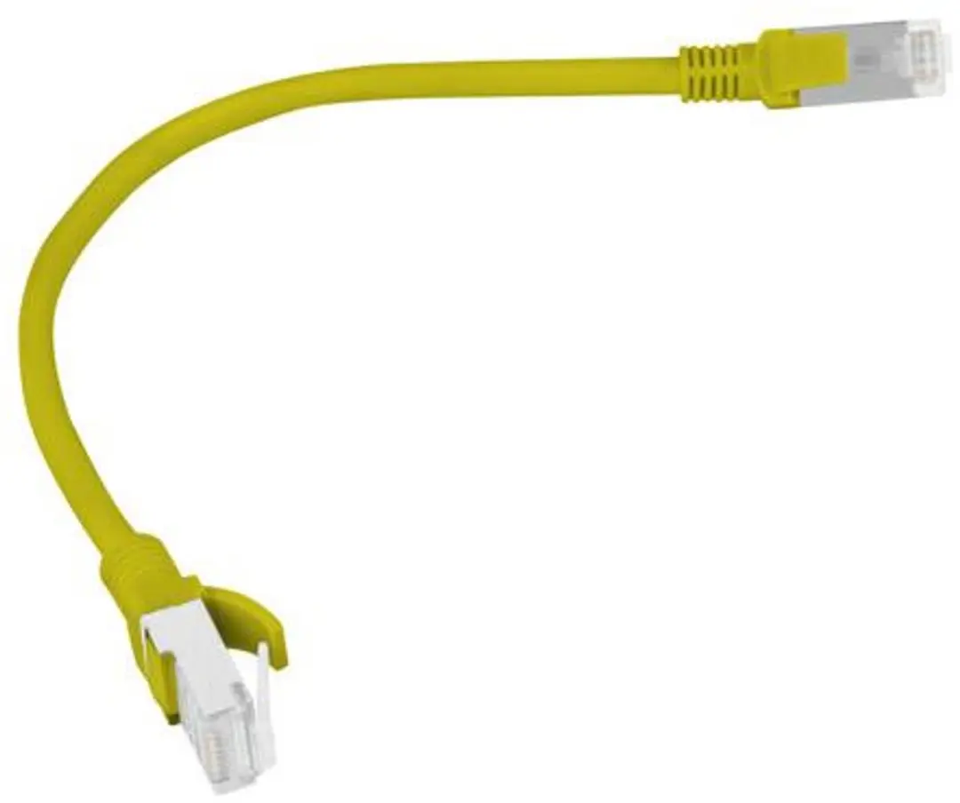 Lanberg Patchcord RJ45 UTP Cat6 0,25m - Geel - afbeelding 4 van 4