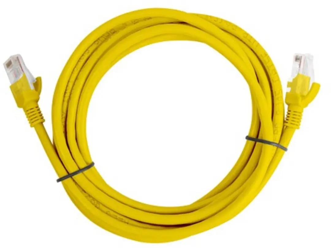 Lanberg Patchcord RJ45 Geel 0,5m - afbeelding 5 van 6