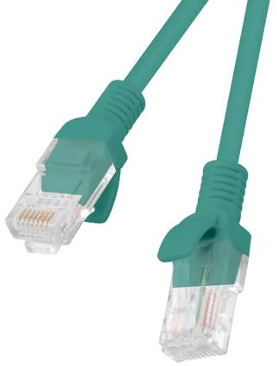 Lanberg Patchcord Utp Cat.6 0,25M Groen Voor Het Aansluiten Van Netwerkapparaten