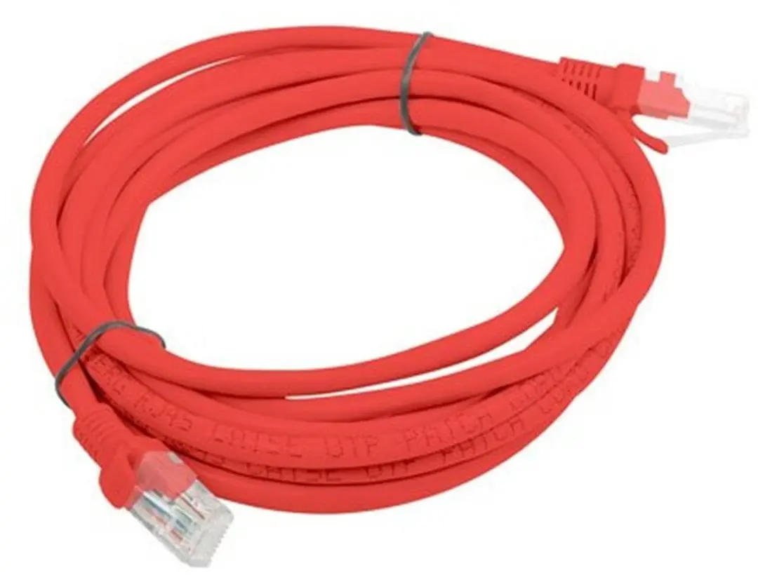Lanberg UTP Patchkabel Kat.6 3m - Rood - afbeelding 4 van 6