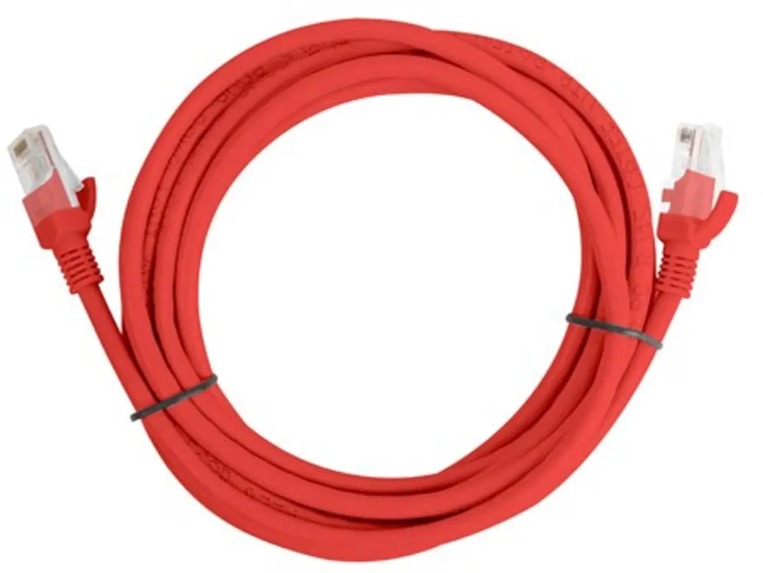 Lanberg UTP Patchkabel Kat.6 3m - Rood - afbeelding 3 van 6