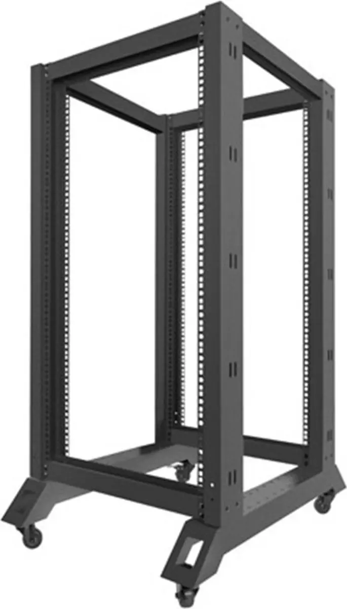 LANBERG RACK STAND 22U 600X800 (BLACK RAL9004)