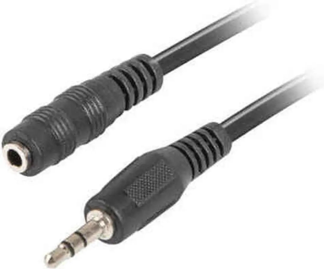Audio Jack Cable (3.5mm) Lanberg Black