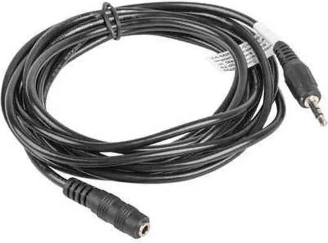 Lanberg Audio Jack Kabel 3.5mm - Zwart - afbeelding 2 van 2