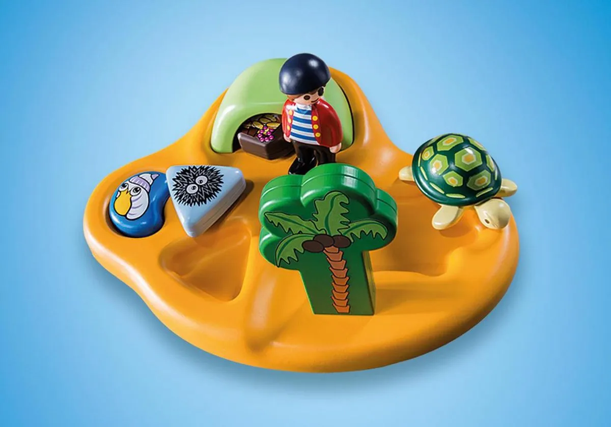 Playmobil 1.2.3 Pirateneiland 9119