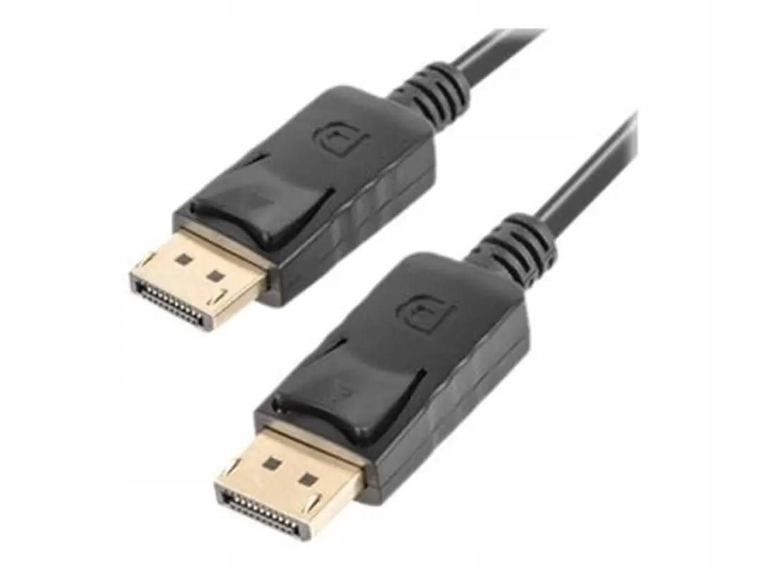 Lanberg DisplayPortkabel 1m - 4K - Zwart - afbeelding 2 van 6