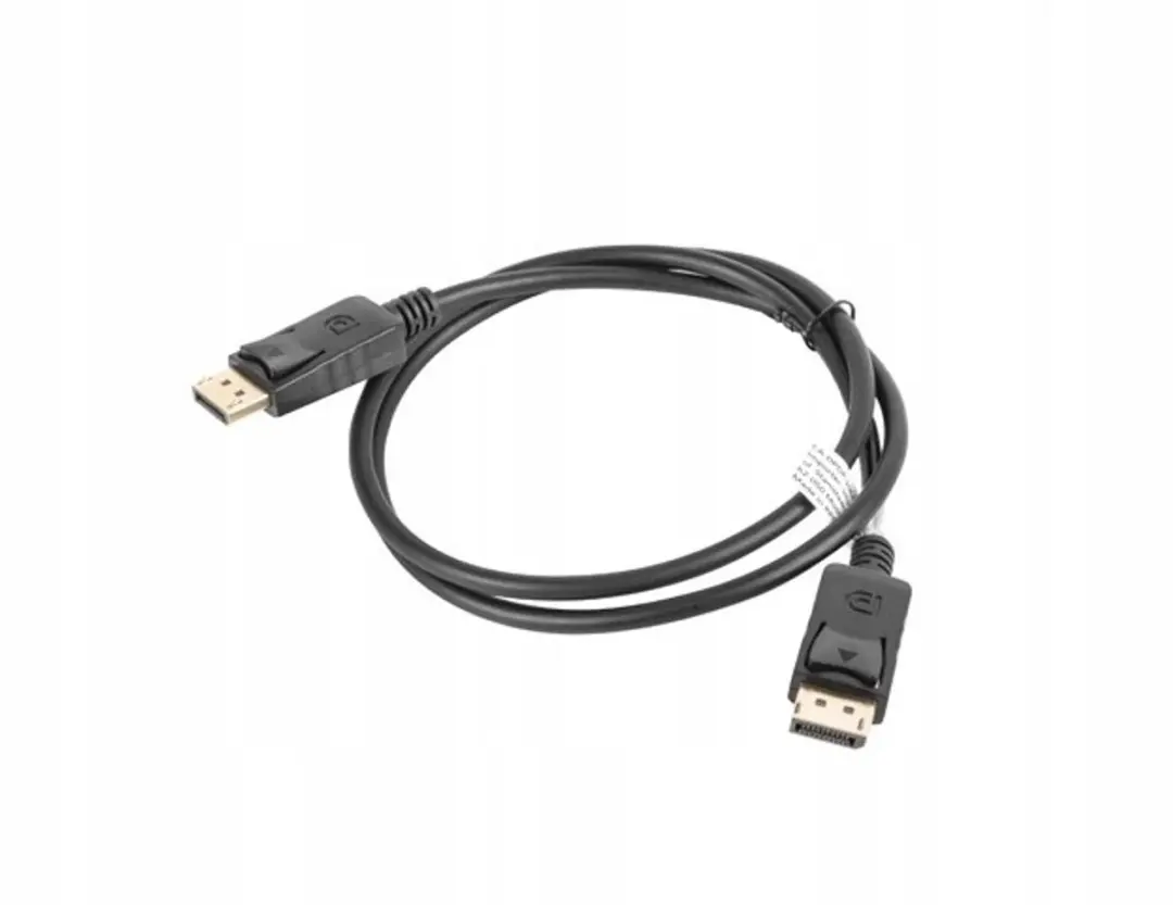 Lanberg DisplayPortkabel 1m - 4K - Zwart - afbeelding 3 van 6