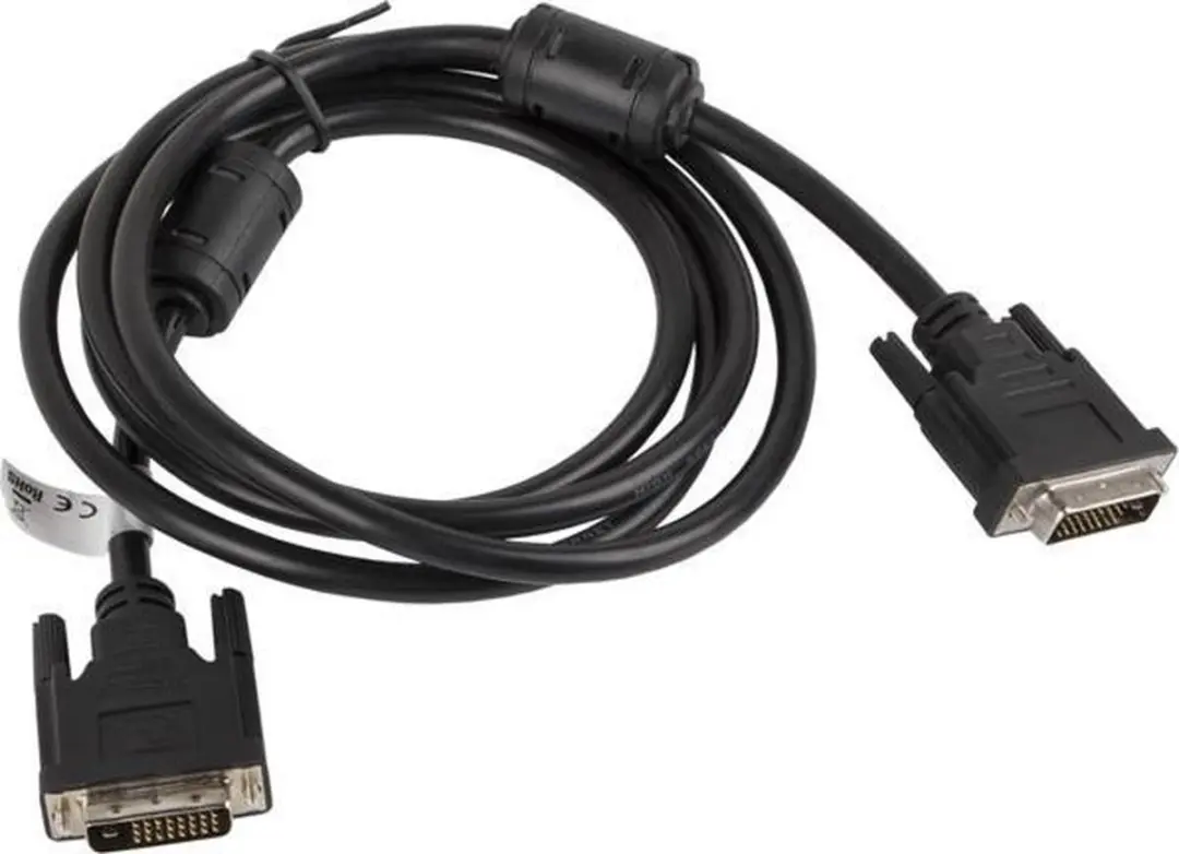 Lanberg DVI-D Kabel M/M 1,8m - Zwart