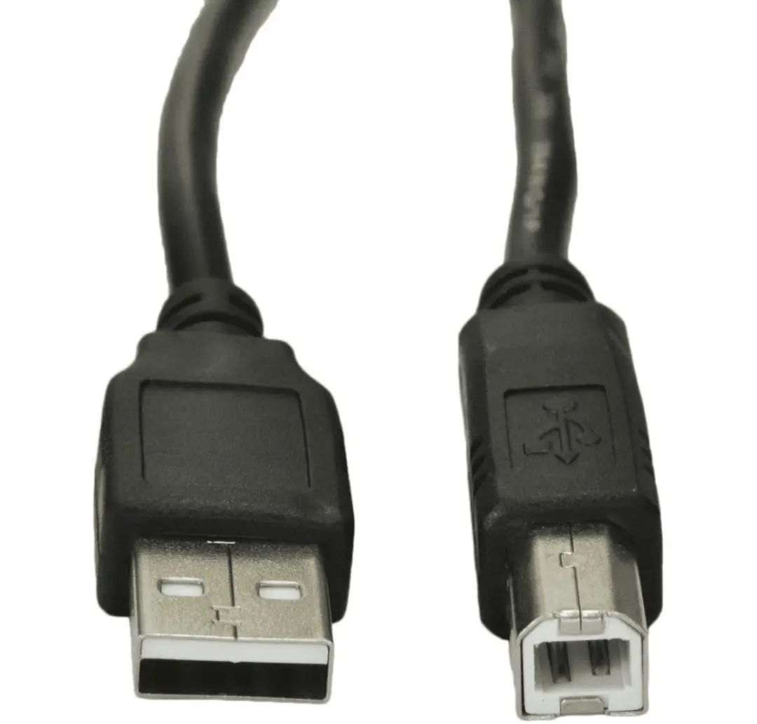 Lanberg USB A naar USB B Printerkabel 5m - Zwart - afbeelding 3 van 6
