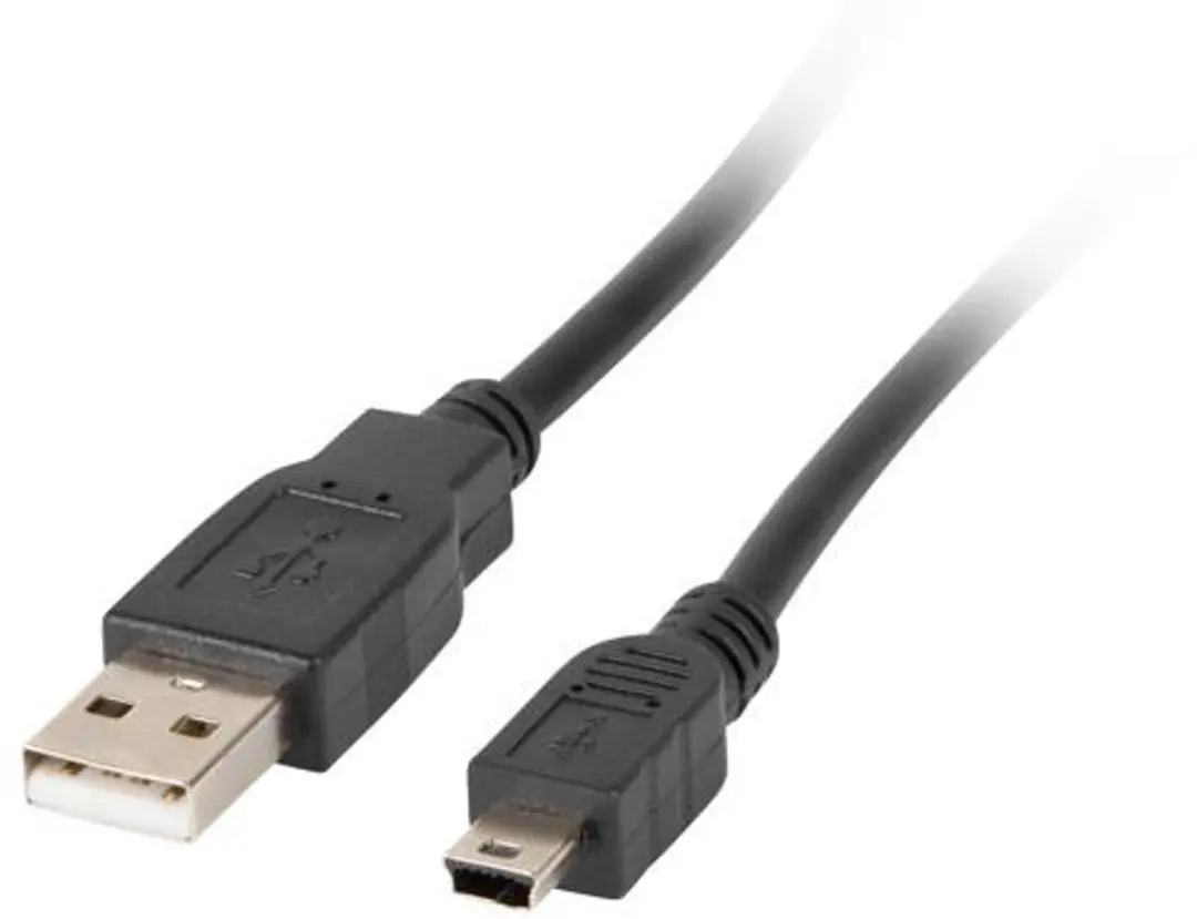 Lanberg Mini Usb-Kabel Voor Canon Eos 400D 450D 500D Gegevensoverdracht 1 8M