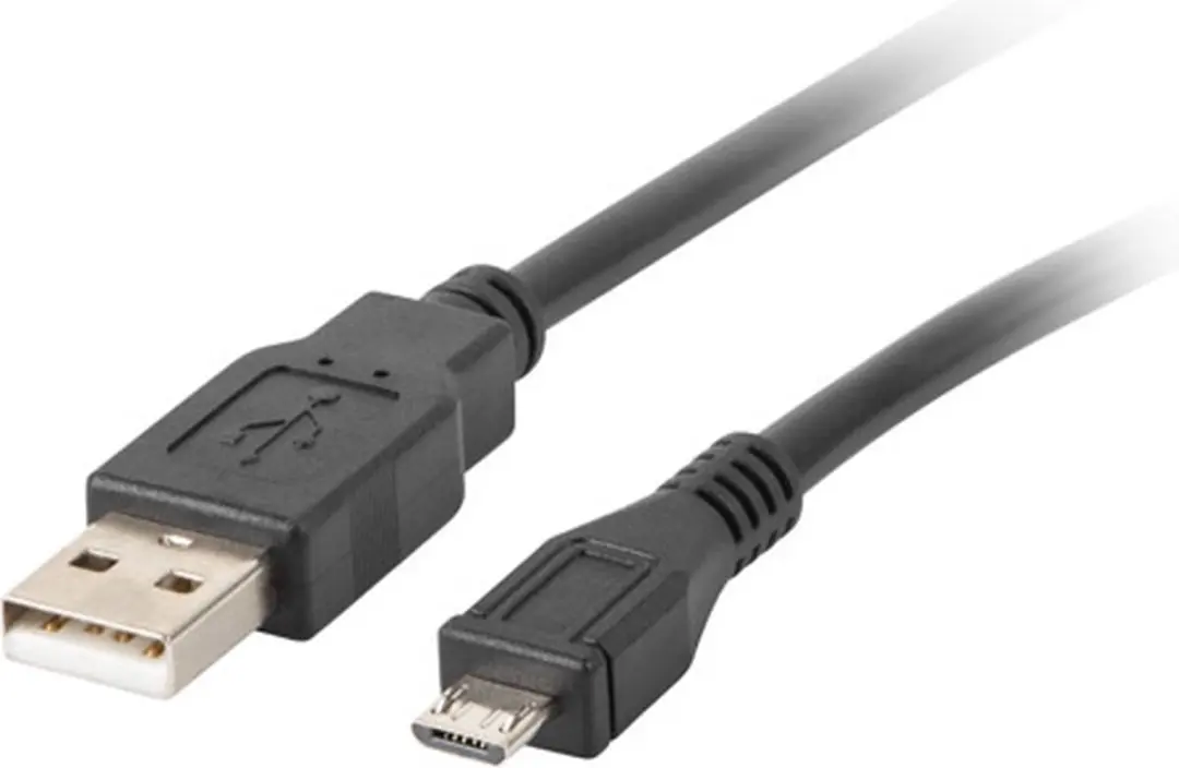 Lanberg Usb-Kabel Voor Smartphone En Tablet Micro Usb 2.0 Am Mbm5P 1,8M