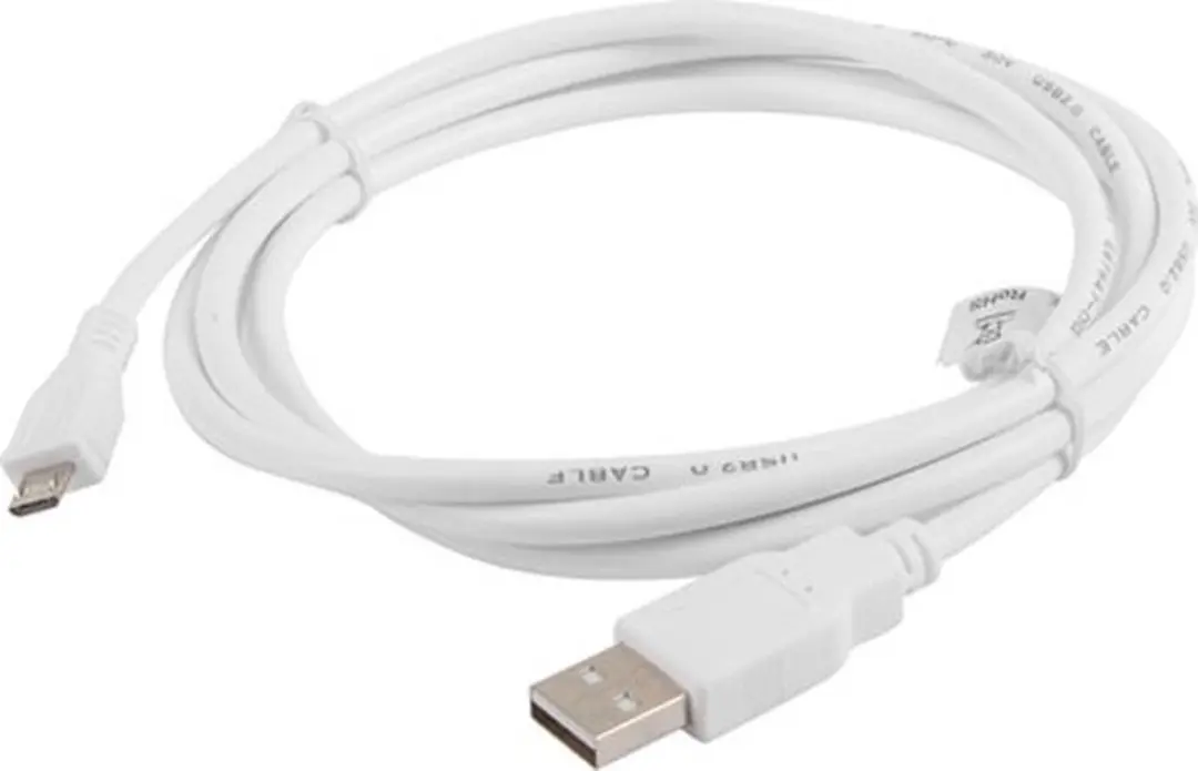Lanberg USB 2.0 Micro-B Kabel 1,8m - Transparant - afbeelding 3 van 3
