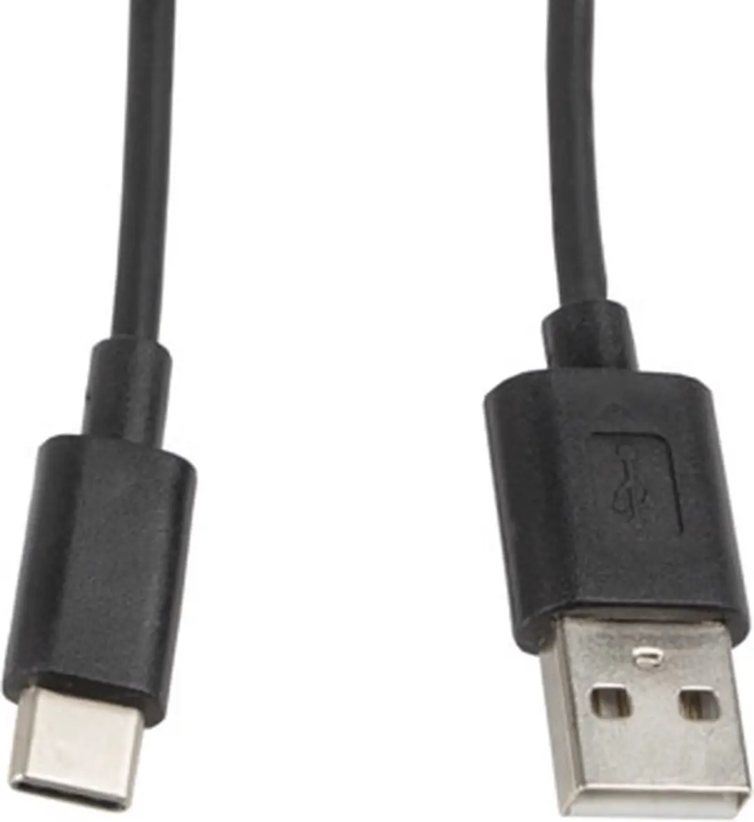 Lanberg Usb Type-C Am-Kabel Voor Telefoon En Laptop, 1 Meter, Snelle Gegevensove