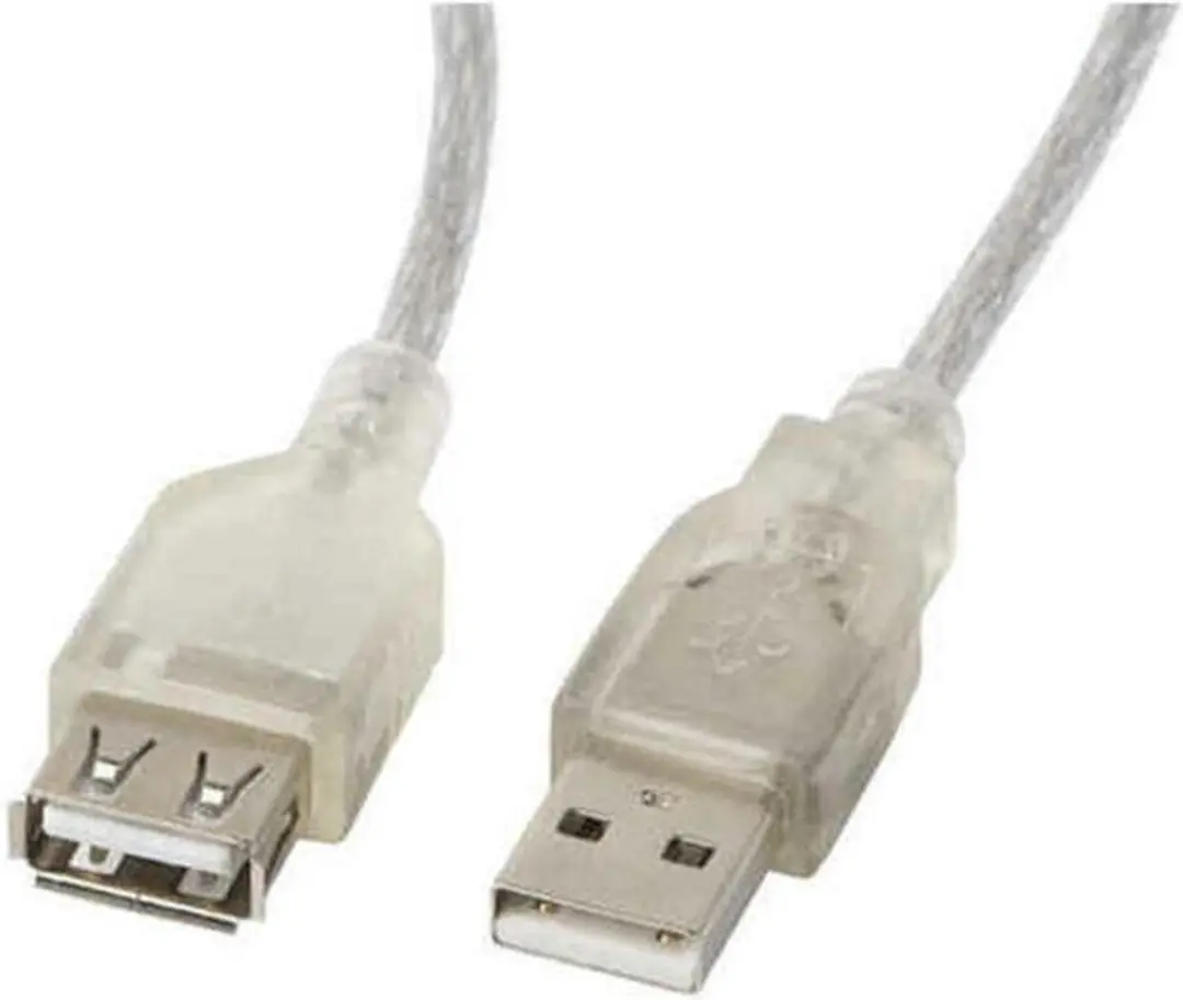 Lanberg Usb 2.0 Am/Af Verlengkabel Voor Laptopcomputer 1 8M Ferriet