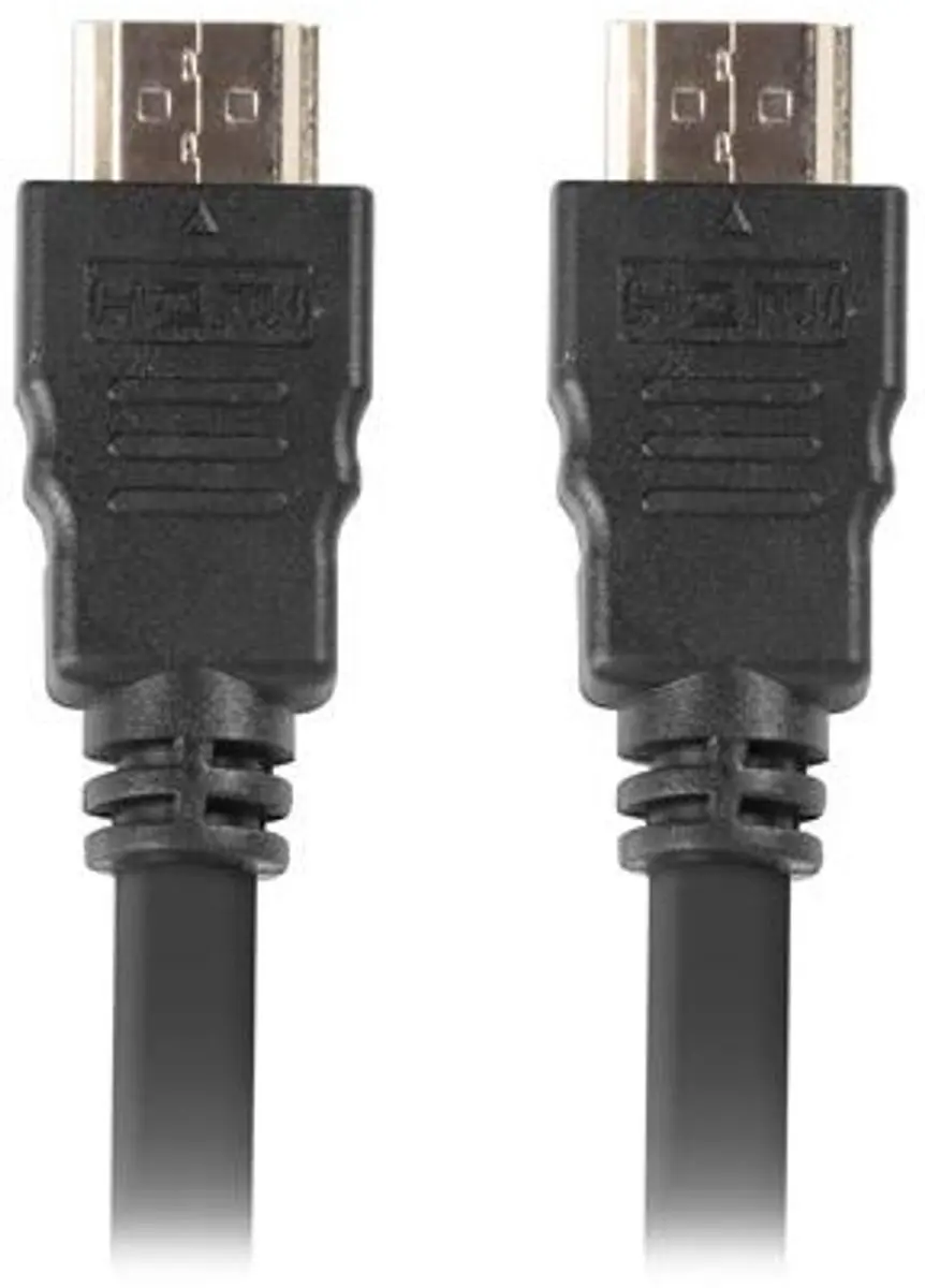 Lanberg HDMI-kabel 1.4K 7.5m - Zwart - afbeelding 4 van 5